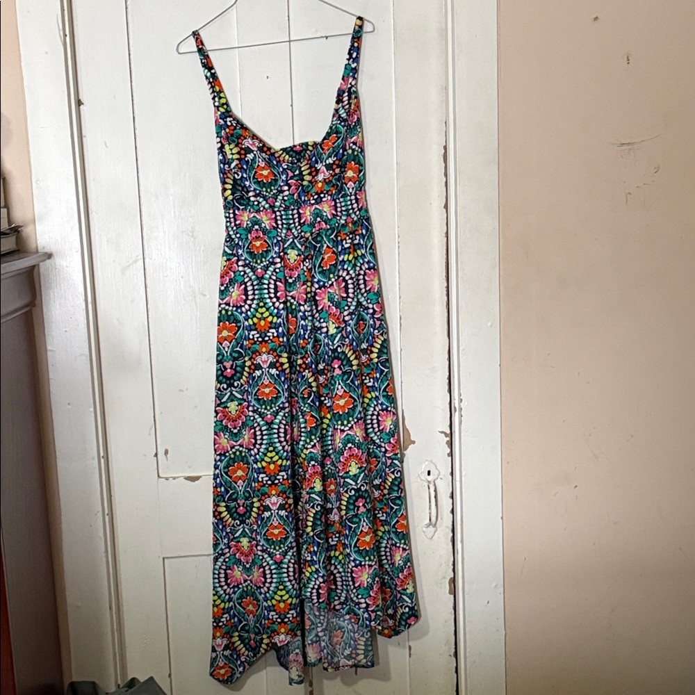 Old Navy Vibrant Floral Maxi Dress